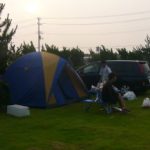 梅雨明け間近の波崎キャンプ2日目