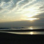 朝の木崎浜
